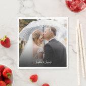 Aangepast, persoonlijk gedrukt fotopapier, servett servet (Insitu)