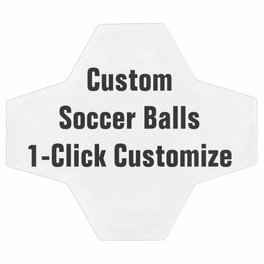 Aangepast, persoonlijk gedrukt Voetbal (Enkel)