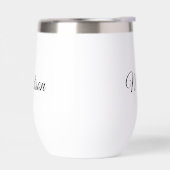 Aangepast persoonlijk modern trendy schrift. (Links)
