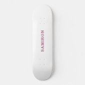 Aangepast persoonlijk skateboard (Voorkant)