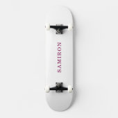 Aangepast persoonlijk skateboard (Voorkant)