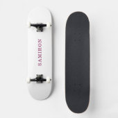 Aangepast persoonlijk skateboard (Voorkant)