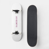 Aangepast persoonlijk skateboard (Voorkant)