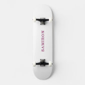 Aangepast persoonlijk skateboard (Voorkant)