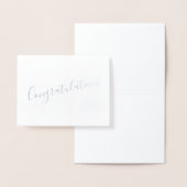 Aangepast / persoonlijke Happy Birthday Gold Foil Folie Kaarten (Display)