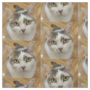 Aangepast Pet Dog Cat Photo Patroon Stof
