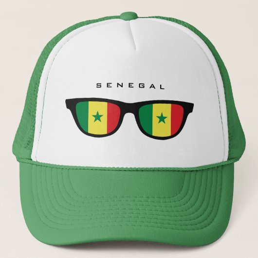 aangepast pet Senegal Shades (Voorkant)