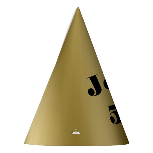 Aangepast Pet voor 50e verjaardag van de geboorte Feesthoedjes (Links)