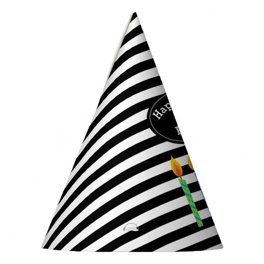 Aangepast Pet voor Birthday-kaarspapier Feesthoedjes (Links)