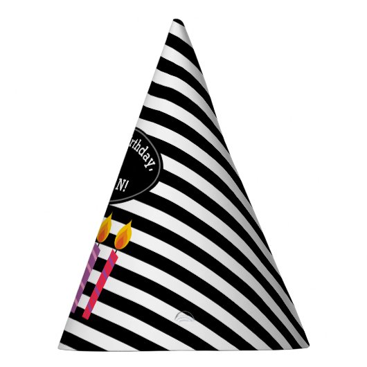 Aangepast Pet voor Birthday-kaarspapier Feesthoedjes (Rechts)