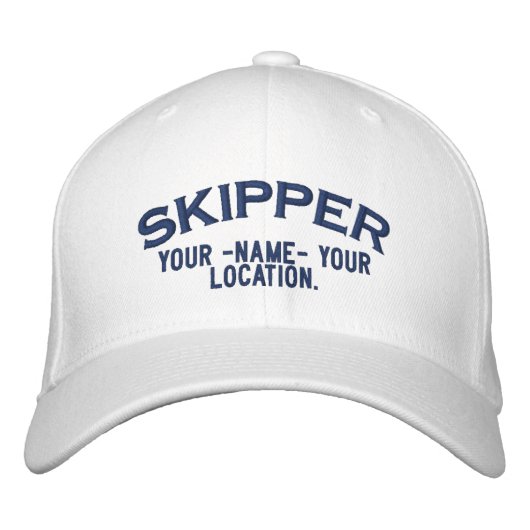 Aangepast Pet voor Skipper-stijl (Voorkant)