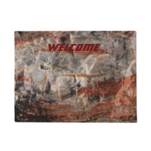 Aangepast Petrified Wood Doormat