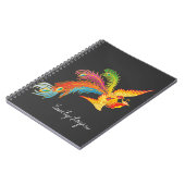Aangepast Phoenix-ontwerp Notitieboek (Linkerzijde)