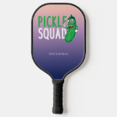Aangepast Pickle Squad Familie-erfstuk Pickleball Paddle (Achterkant)