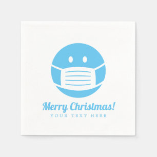 Aangepast pictogram voor het masker voor het kerst servet