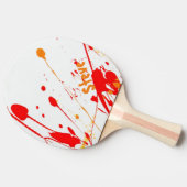 Aangepast pingelen pongpeddel voor schildpad tafeltennisbatje (Zijkant)