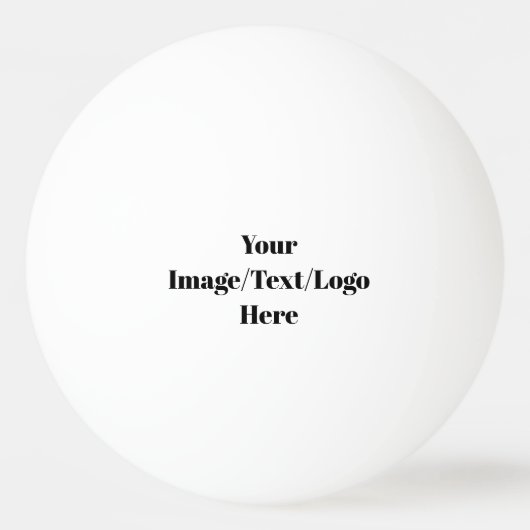 Aangepast Pingpongbal (Voorkant)