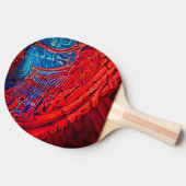 Aangepast pingpongpeddel tafeltennisbatje (Zijkant)