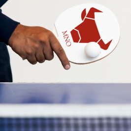 Aangepast pingpongpeddel tafeltennisbatje