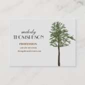 Aangepast pingstructuur visitekaartje (Voorkant)