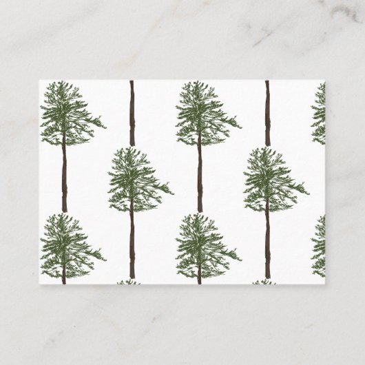 Aangepast pingstructuur visitekaartje (Achterkant)