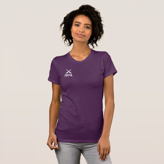 Aangepast Pippa T-shirt (Voorkant volledig)