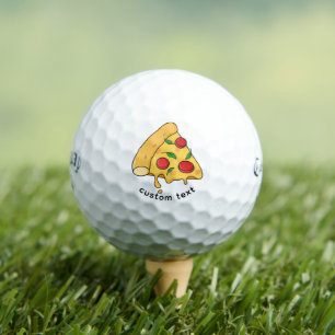 Aangepast pizza-ontwerp golfbal cadeau - Callaway Golfballen