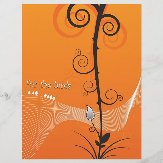 Aangepast plakboekpapier (Voorkant)