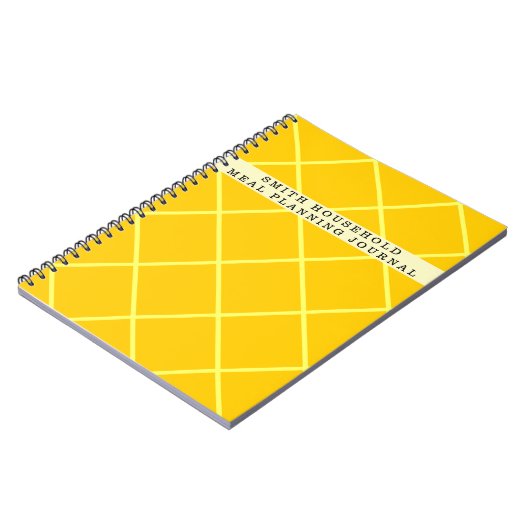 Aangepast planningsjournaal voor maaltijden notitieboek (Linkerzijde)