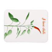 Aangepast Plant voor hotprepper botanische liefdes Magneet (Horizontaal)