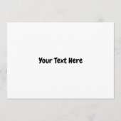 Aangepast platte programma programmakaart (Voorkant)