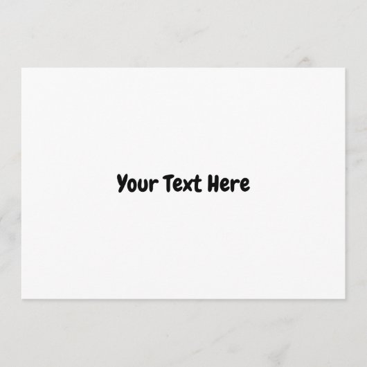 Aangepast platte programma programmakaart (Voorkant)