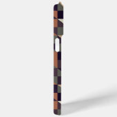 Aangepast polygoon driehoeken vierkanten kunstpatr Case-Mate iPhone case (Achterkant / Rechts)