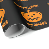 Aangepast pompoenpakpapier voor Halloween-partijen Cadeaupapier (Rol Hoek)
