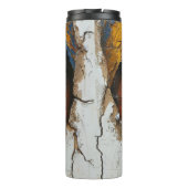 Aangepast: Portret Art Tumbler Thermosbeker (Achterkant)