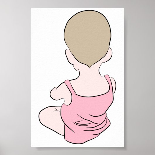 Aangepast portret - Canvas/Poster afdrukken Poster (Voorkant)