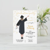 Aangepast portret medisch Afstuderen Kaart (Staand voorkant)