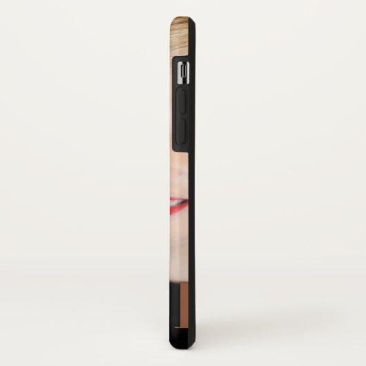 Aangepast portret stevige iPhone X Case-Mate iPhone Case (Achterkant/links)