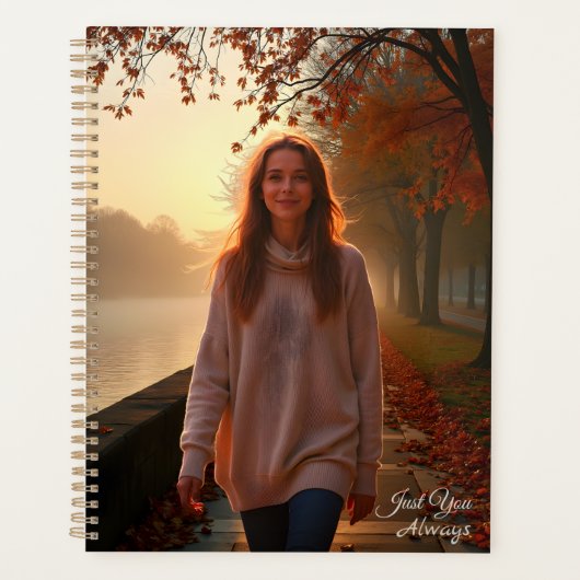 Aangepast Portret Van Haar – Een Speciale Cadeau V Planner (Voorkant)