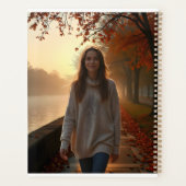 Aangepast Portret Van Haar – Een Speciale Cadeau V Planner (Achterkant)