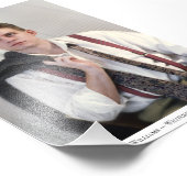 Aangepast portretonderschrift 1 Fotouitbreiding Foto Afdruk (Hoek)