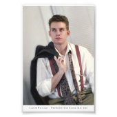 Aangepast portretonderschrift 1 Fotouitbreiding Foto Afdruk (Voorkant)