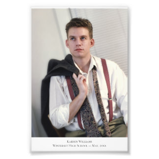 Aangepast portretonderschrift 2 Fotouitbreiding Foto Afdruk