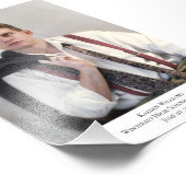 Aangepast portretonderschrift 3 Fotouitbreiding Foto Afdruk (Hoek)