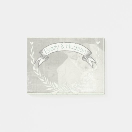 Aangepast Post-it® notes voor je fotoMongram (Voorkant)