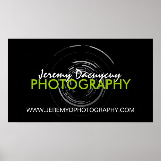 Aangepast Poster / banner (Voorkant)