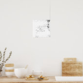 aangepast poster creëer uw eigen quotumwandkunst (Keuken)