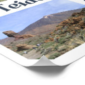 Aangepast poster El Teide (Hoek)