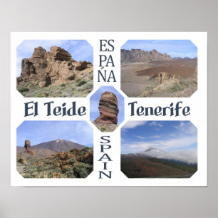 Aangepast poster El Teide