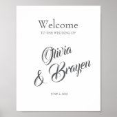 Aangepast Poster - Gepersonaliseerde evenementenin (Voorkant)